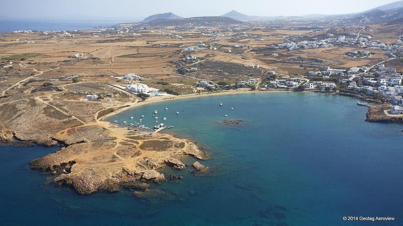 Seaside plots near Naousa, Paros
